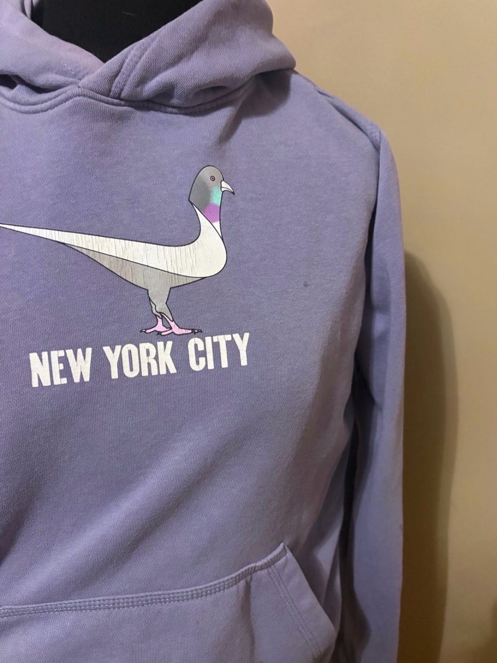 Nike Lavender Pigeon New York City Hoodie